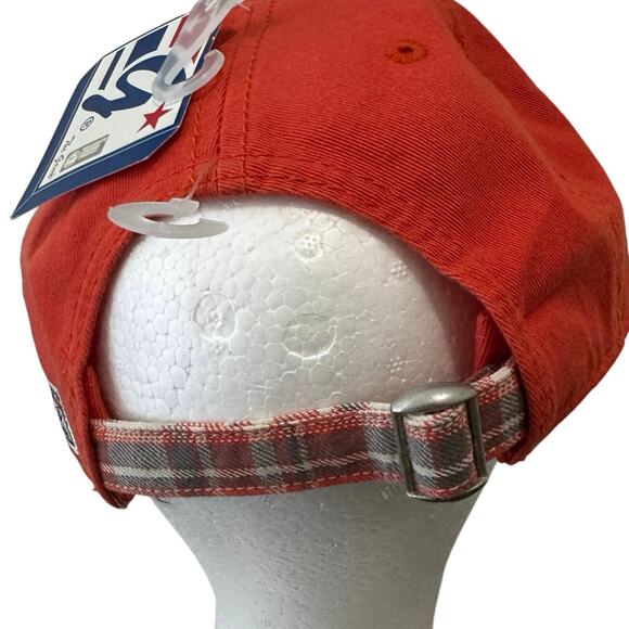 NWT Miami Hurricanes NCAA University of Miami Plaid Hat Unisex Adjustable - Picture 3 of 7